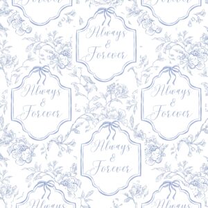 Always & Forever Wedding Wrapping Paper