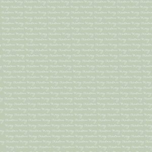 Sage Merry Christmas Wrapping Paper