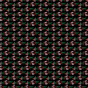 Eat Cake Bold Black wrapping paper