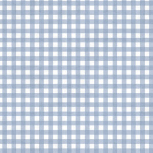 Slate Blue wrapping paper - Blue gingham wrapping paper