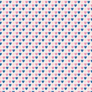 Heart Wrapping paper - valentines day - gender reveal