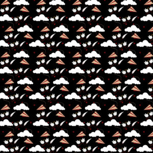 dove wrapping paper - paper airplane wrapping paper - valentines day wrapping paper