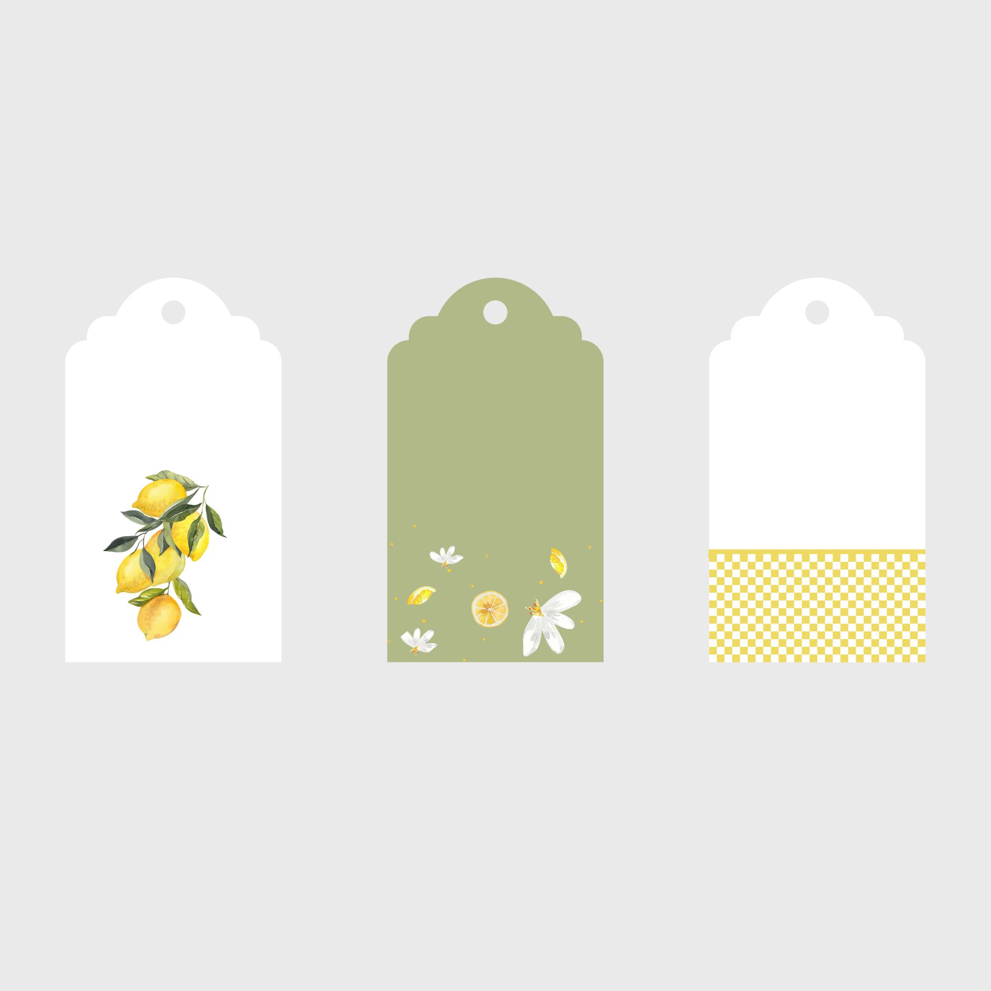 Lemon Gift Tags