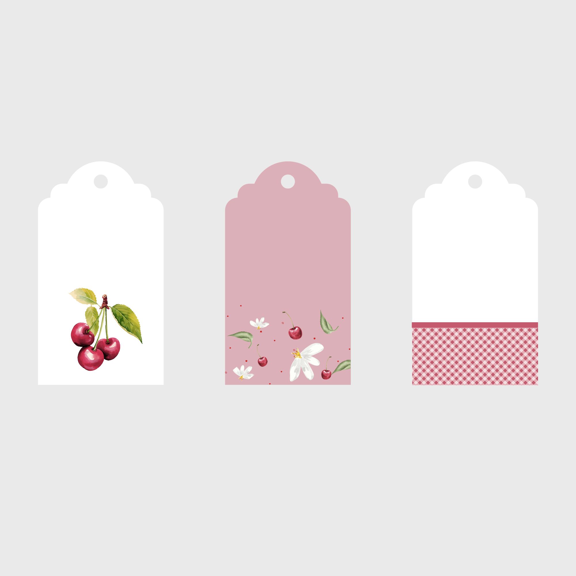 Cherry Gift Tags