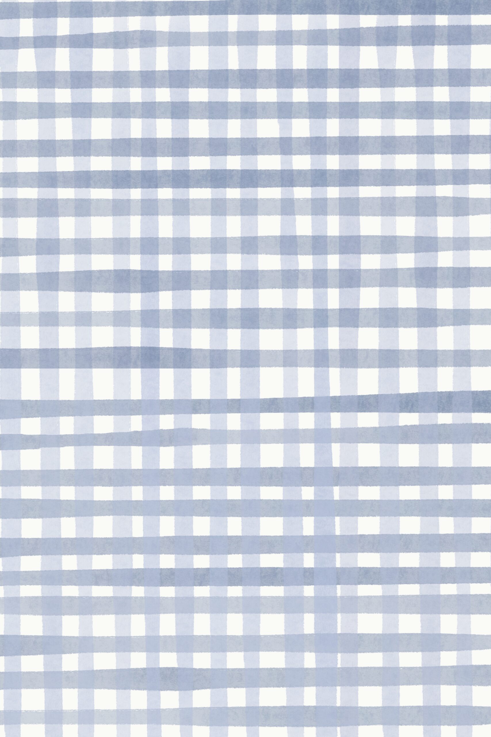 Hand-painted watercolor plaid