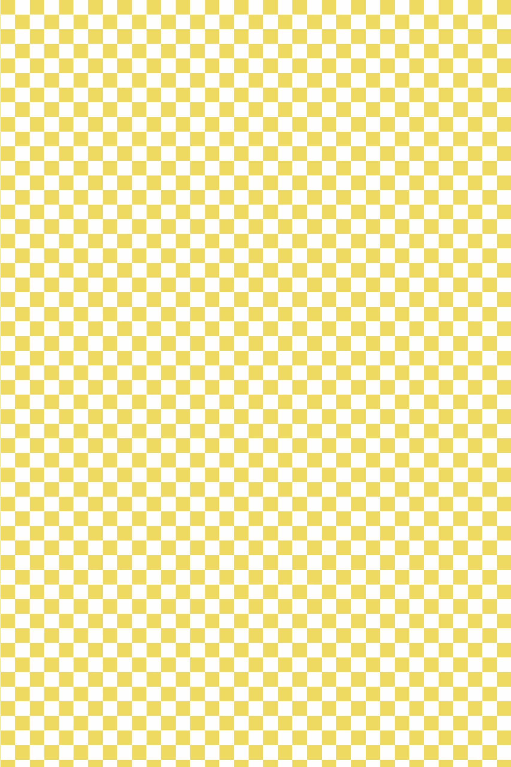 yellow checker pattern